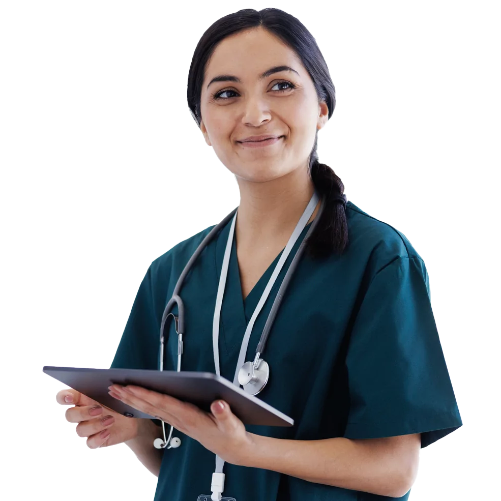 Image of a medical professional Image of a worker